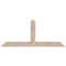Ekena Millwork Portland Smooth Timber Gable Bracket, Douglas Fir, 72"W x 30"H x 3 1/2"D x 5 1/2"F, 10/12 Pitch GBW072X30X0406POR00SDF - alternate 1